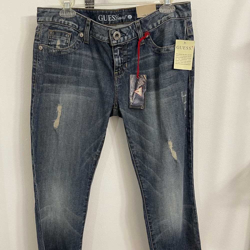 Jeans a media pierna